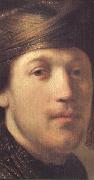 Isack jouderville Details of  Bust of a young Man in a Turban (mk33 oil painting